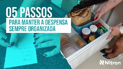 5 Passos essenciais para uma despensa sempre organizada